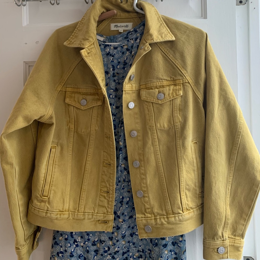 Madewell Raglan Oversized Jean Jacket XXS.